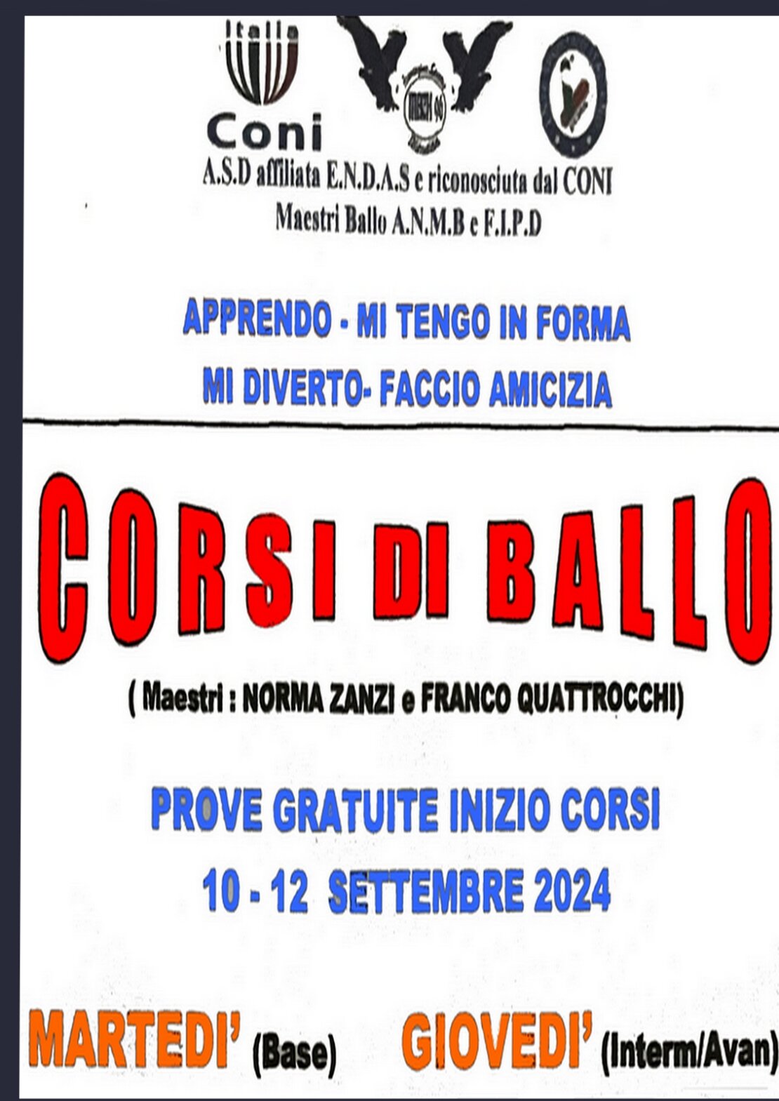 corso ballo di sala