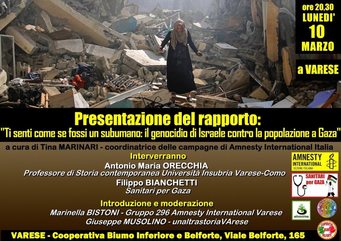 conferena d amnesty international italia