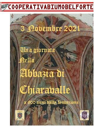   gita sociale all'abbazia di Chiaravalle. Scopri la bellezza storica e culturale di questo luogo affascinante, mentre condividiamo momenti di convivialità  