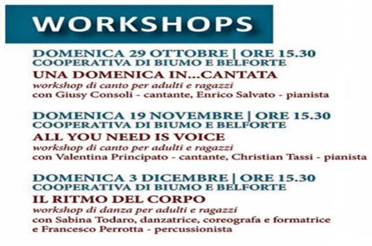 workshop  di danza