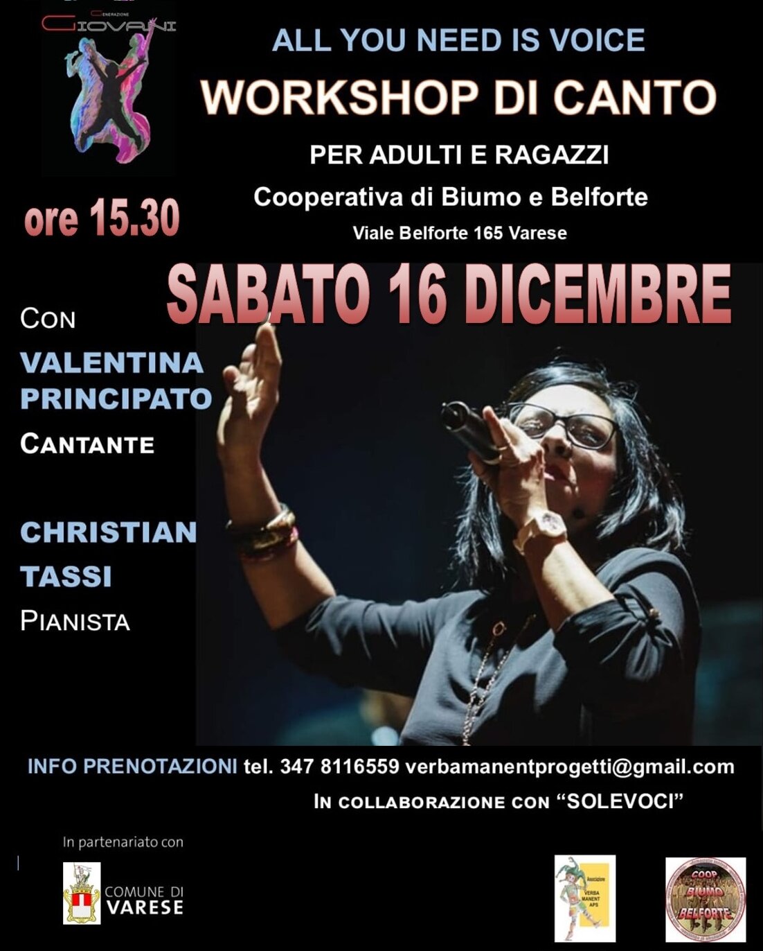  workshop di canto   Scopri la tua voce